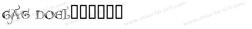 Cat Noel字体转换